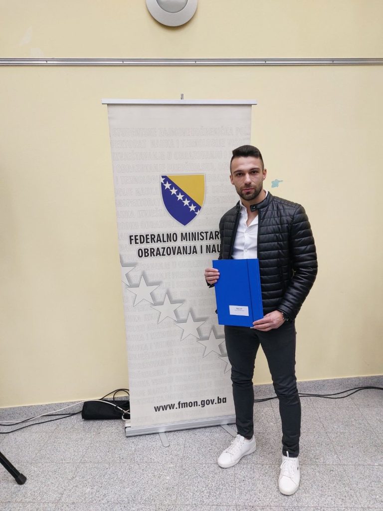 Među najboljim studentima u FBiH su i studenti iz Konjica Omer Ćosić i Gordana Banović