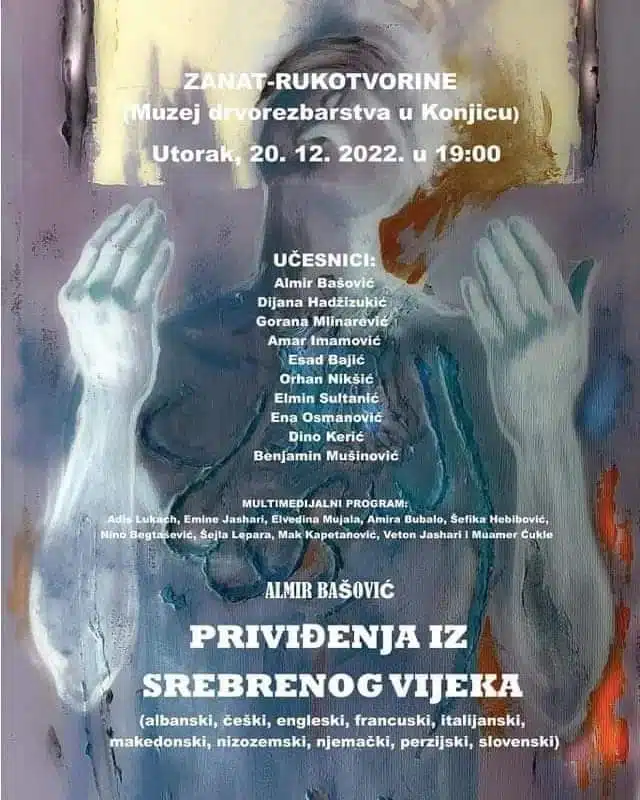 NU Konjic: Večeras promocija dramskog djela “Priviđenja iz srebrenog vijeka”