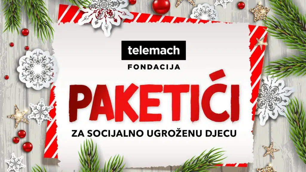 Telemach fondacija u akciji – paketići za socijalno ugroženu djecu