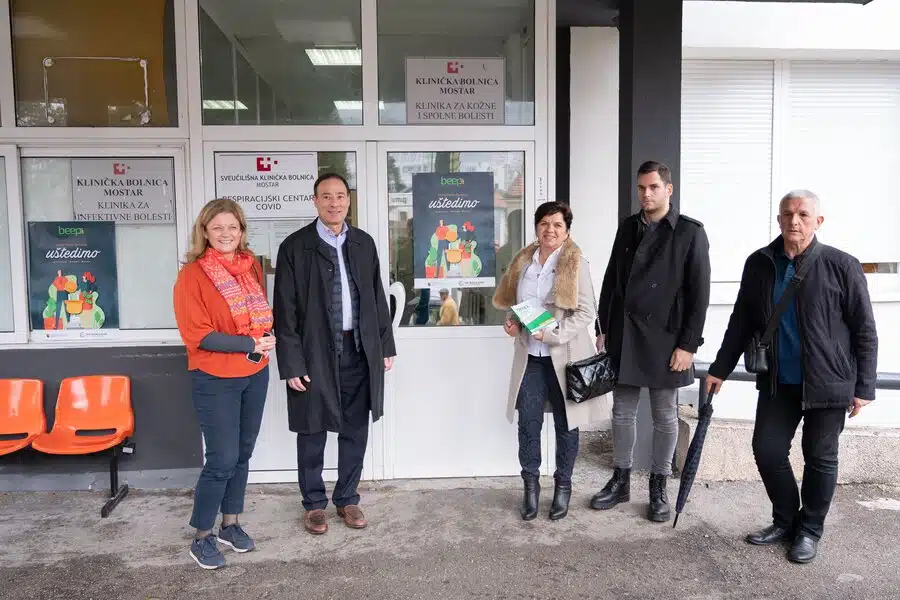 Povodom završetka projekta energetske učinkovitosti izaslanstvo Svjetske banke posjetilo SKB Mostar – Sveučilišna klinička bolnica Mostar