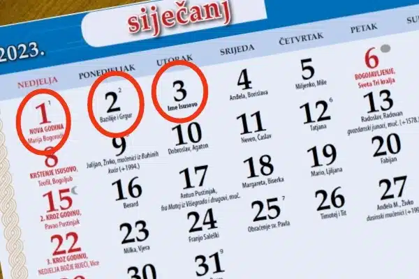 Sutra je Nova godina: Neradni dan bez dežurstva u Neumu