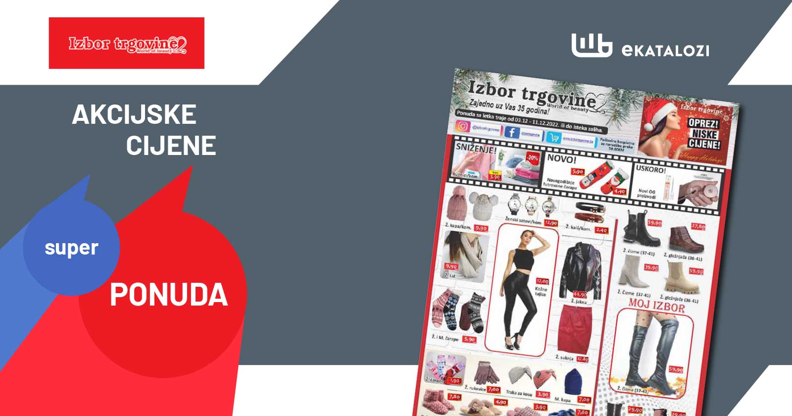 IZBOR trgovine katalog DECEMBAR 2022 snizenje do 11.12.2022 1 IZBOR trgovine katalog DECEMBAR 2022 snizenje do 11.12.2022 1