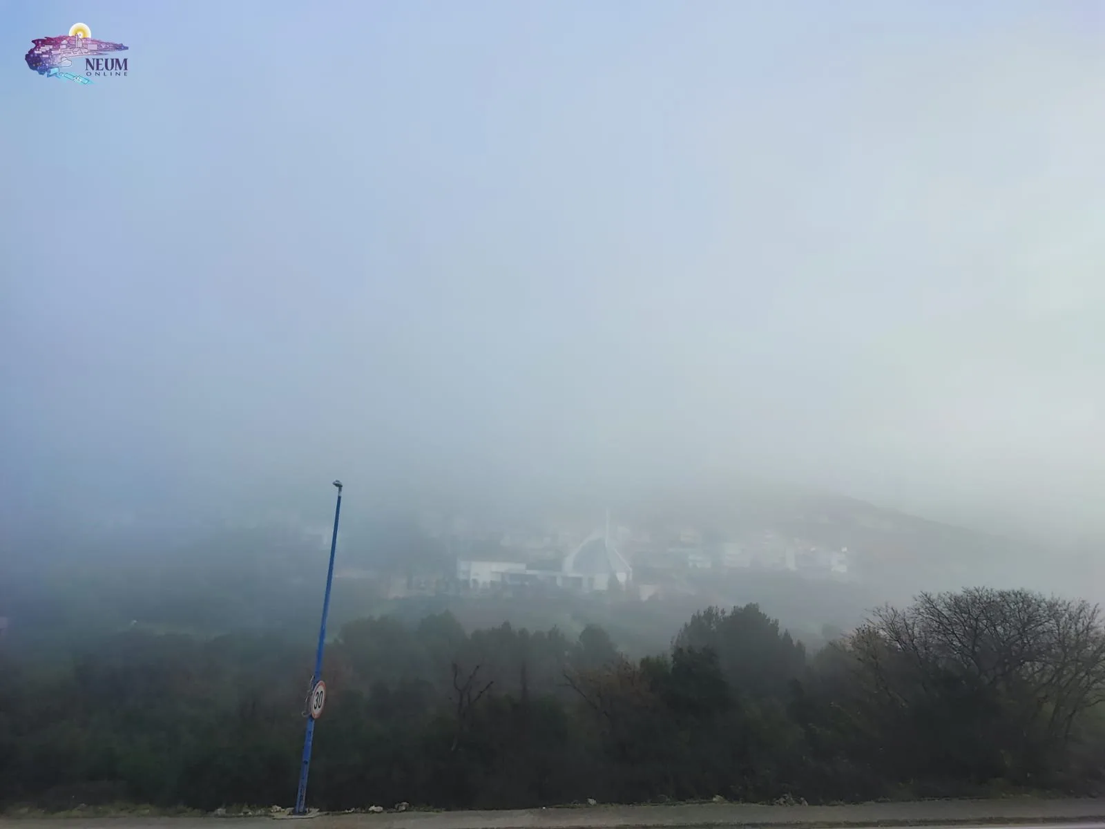FOTO | Maglovito jutro, u nastavku tjedna u Neumu sunčano, za vikend slijedi promjena vremena