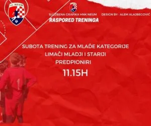 HNK Neum: Nastavak treninga nakon zimske pauze