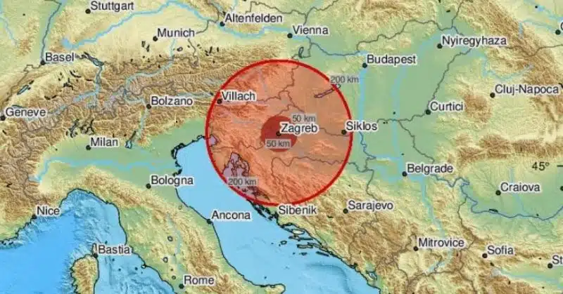 Novi potres na zagrebačkom području
