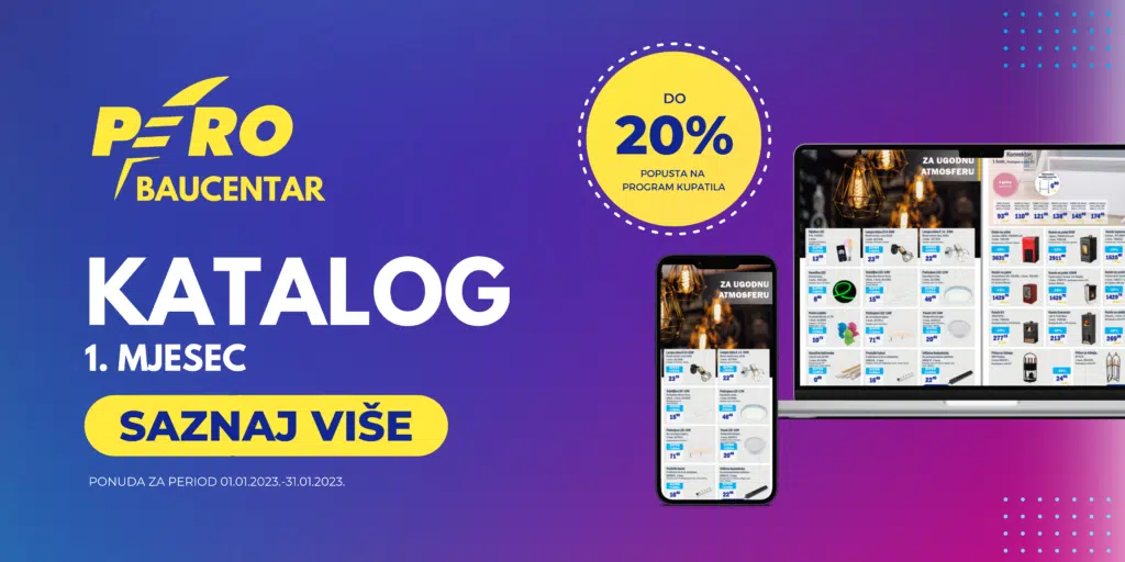 PERO: Dobre akcije nastavljamo! Pogledajte novi PERO katalog za mjesec siječanj!