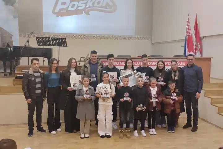 Proglašeni najbolji u TKD klubu „Poskok“: Lucija Miličević najbolja sportašica kluba