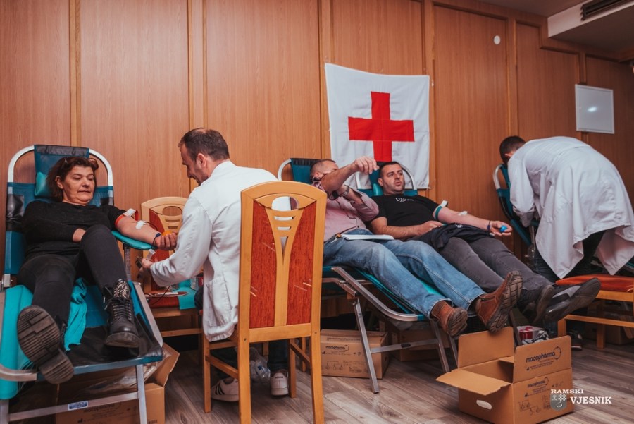 prikupljeno 68 doza krvi na prvoj ovogodišnjoj redovnoj akciji dobrovoljnog darivanja