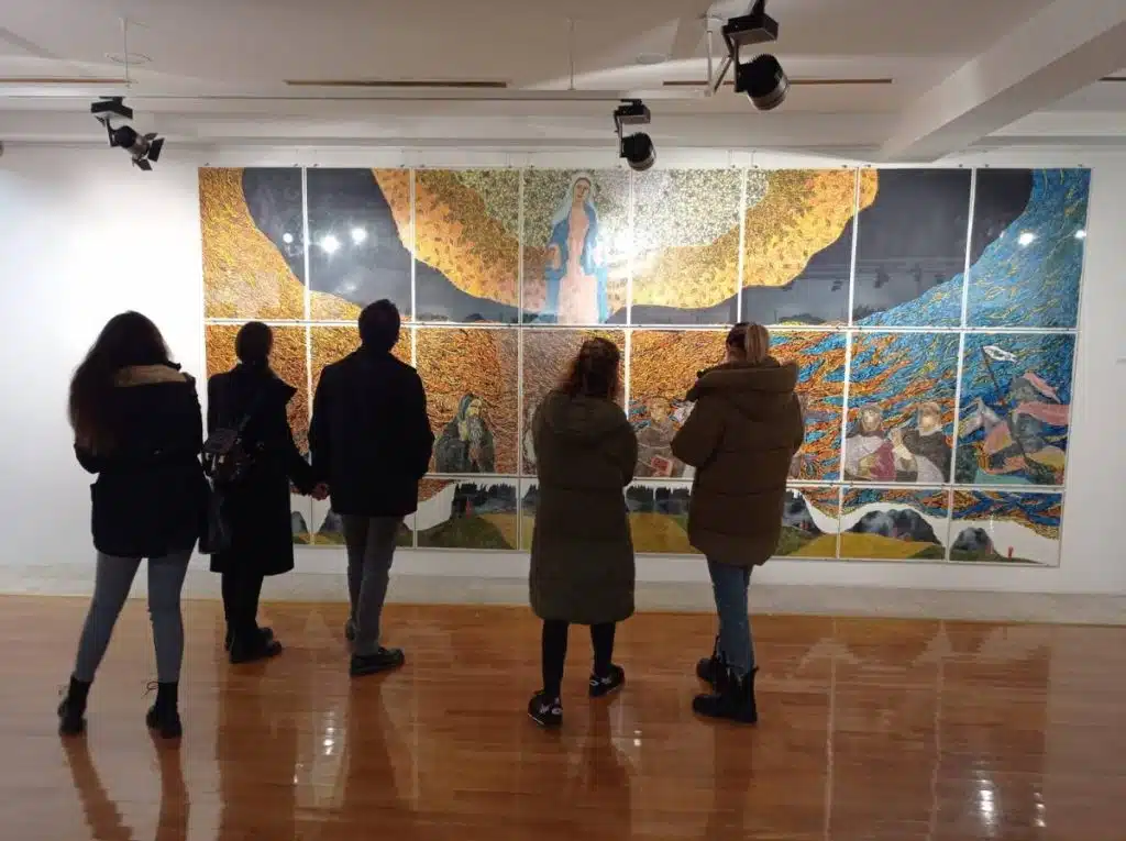 U Livnu otvorena izložba grafika i poliptiha Anonije Gudelj / Fotogalerija