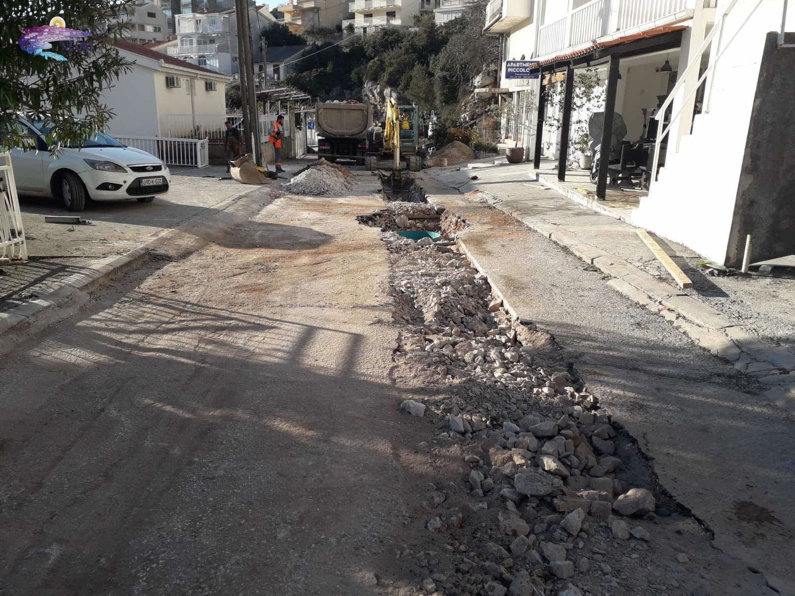 foto | započeli radovi na kanalizaciji u dalmatinskoj ulici u neumu