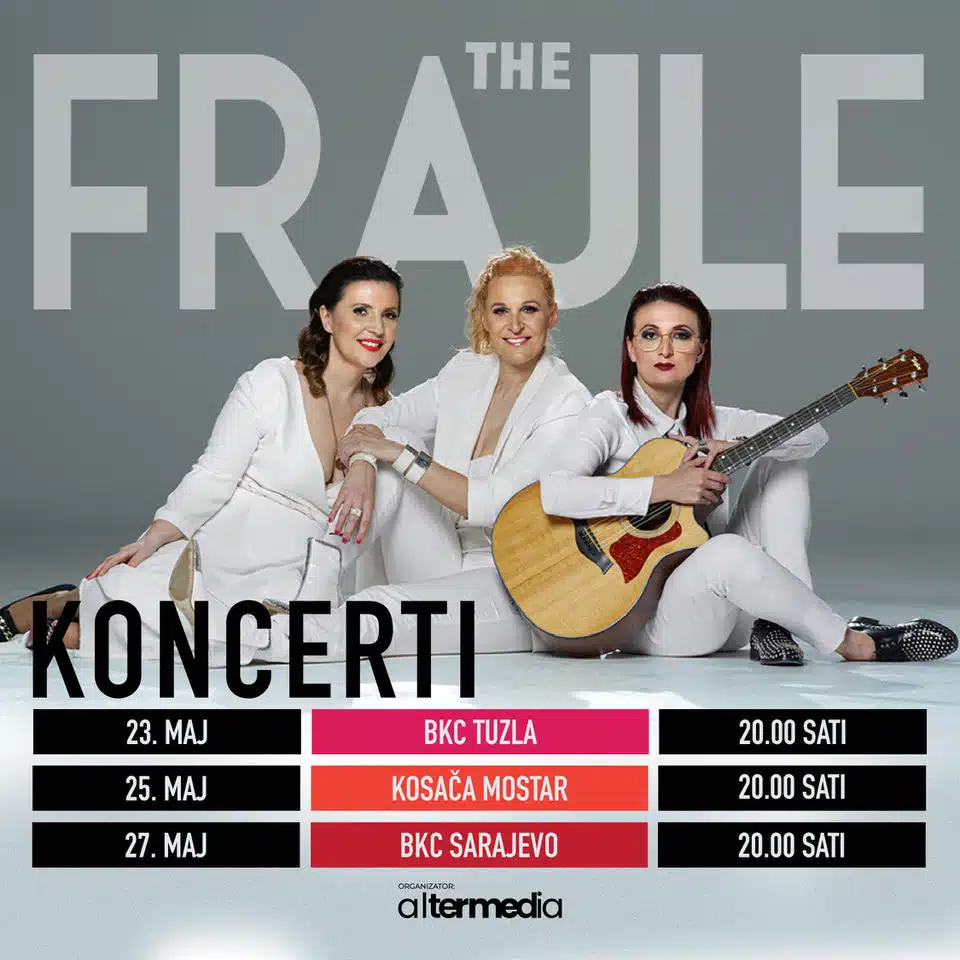 Frajle prvi put na natjecanju “Pjesma za Euroviziju”