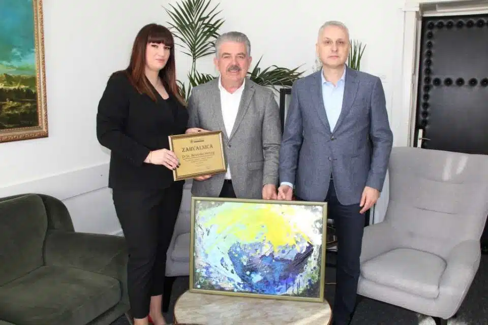 Herceg primio čelnike mostarskog Napretka
