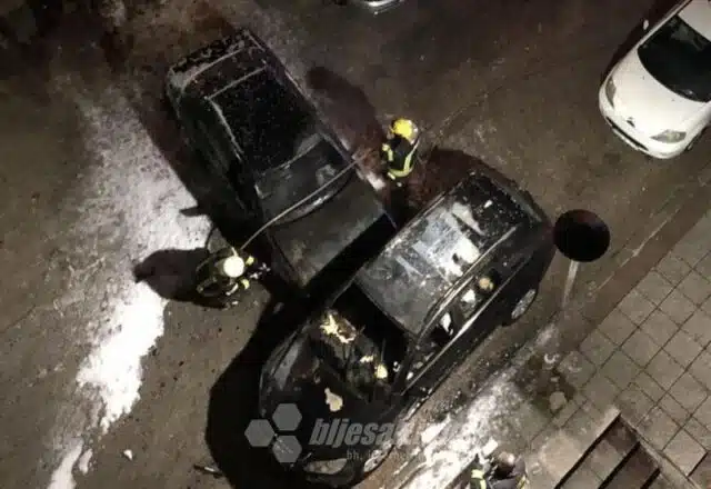 Mostar: Policajcu izgorjelo vozilo | HIP.ba