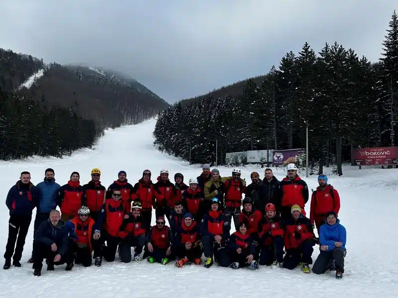 GSS HBŽ: Vježba spašavanja u zimskim uvjetima