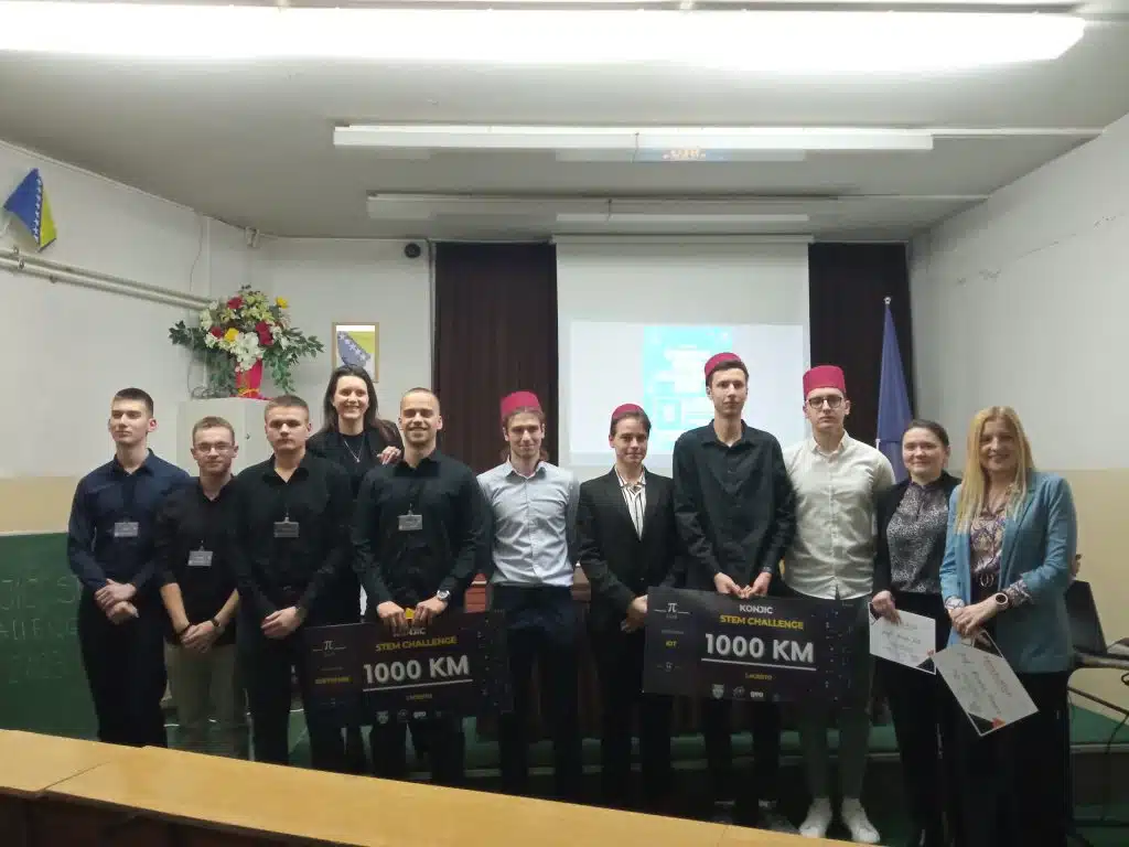 Konjic STEM Challenge 2023: Pobjedu ostvarile ekipe srednjoškolaca “Feniks” iz Konjica i “Elektrogasci” iz Sarajeva