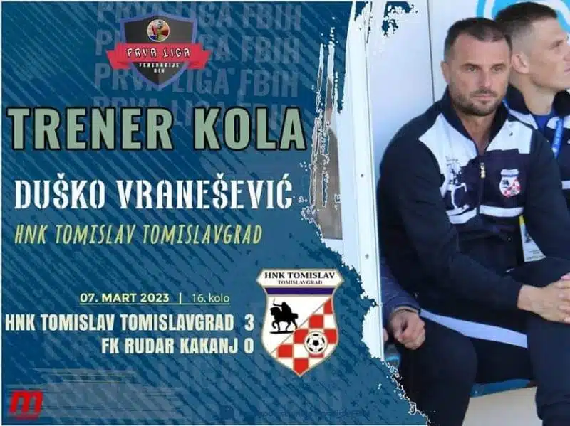 Kako je Vranešević od skromnog Tomislava napravio ozbiljnu ekipu?