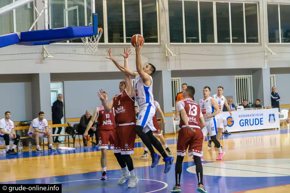 FOTO: Košarkaši Rame slavili protiv Gruda u drugoj finalnoj utakmici