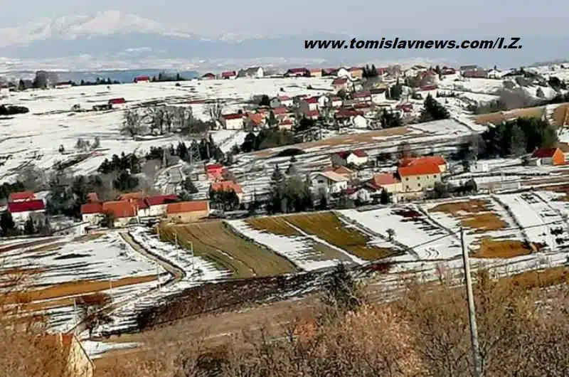 DOBRO vam vedro i pohladno jutro iz Tomislavgrada!