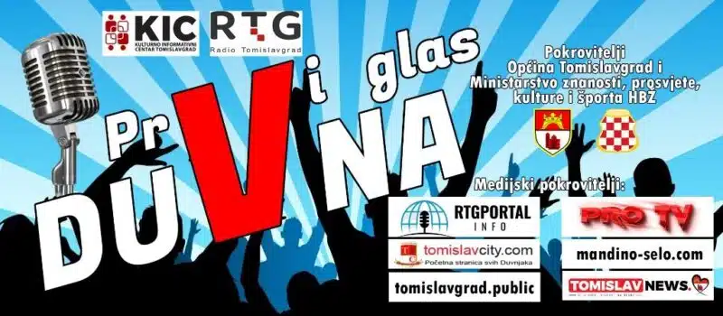 Do kraja tjedna prijave za Prvi glas Duvna