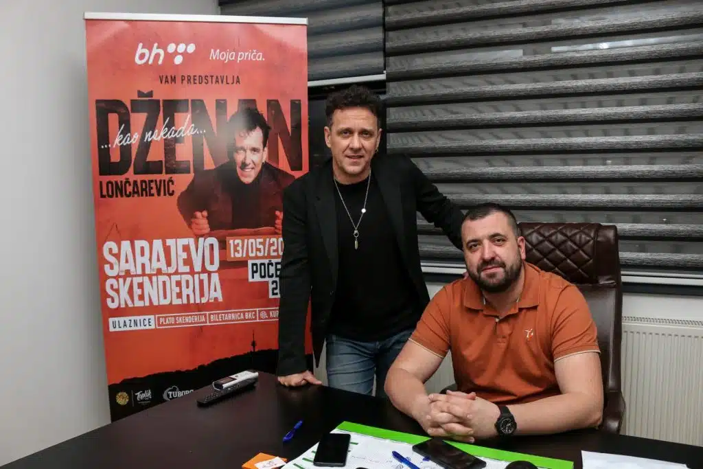 Dženan Lončarević u Sarajevu: Jedva čekam 13. svibanj, publika će na poseban način biti uključena u koncert u Skenderiji