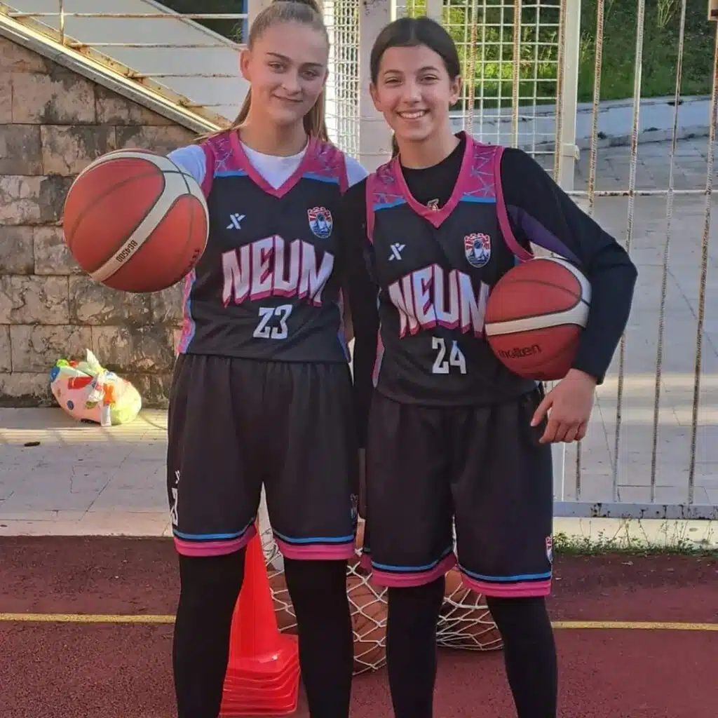 Mlade košarkašice iz Neuma dobile poziv hrvatske košarkaške reprezentacije