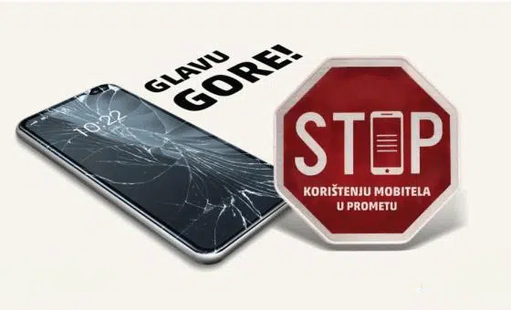 PU Konjic: U protekloj godini izdato 166 prekršajnih naloga zbog korištenja mobitela u vožnji