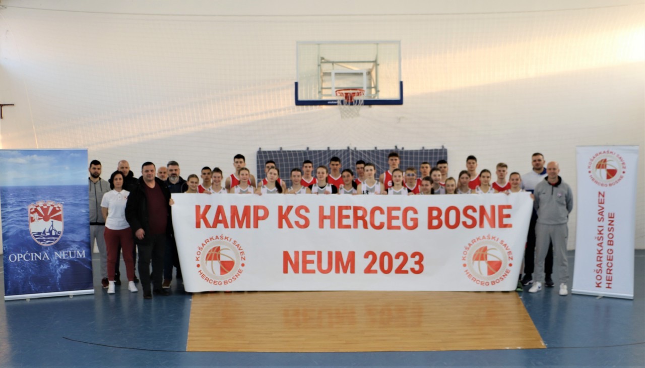 foto | neum je ovaj tjedan središte košarke, započeo kamp košarkaškog saveza herceg-bosne