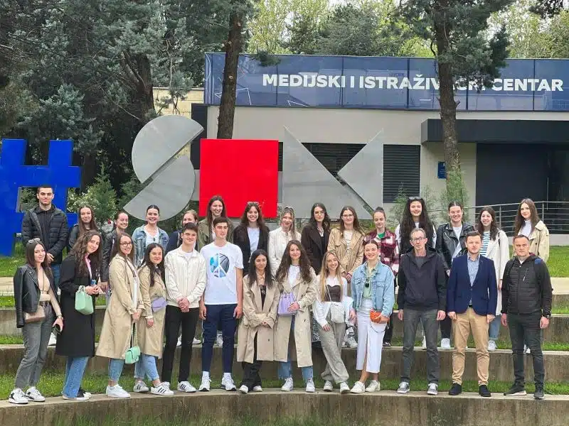Učenici Gimnazije Marka Marulića iz Tomislavgrada posjetili Filozofski fakultet SUM-a