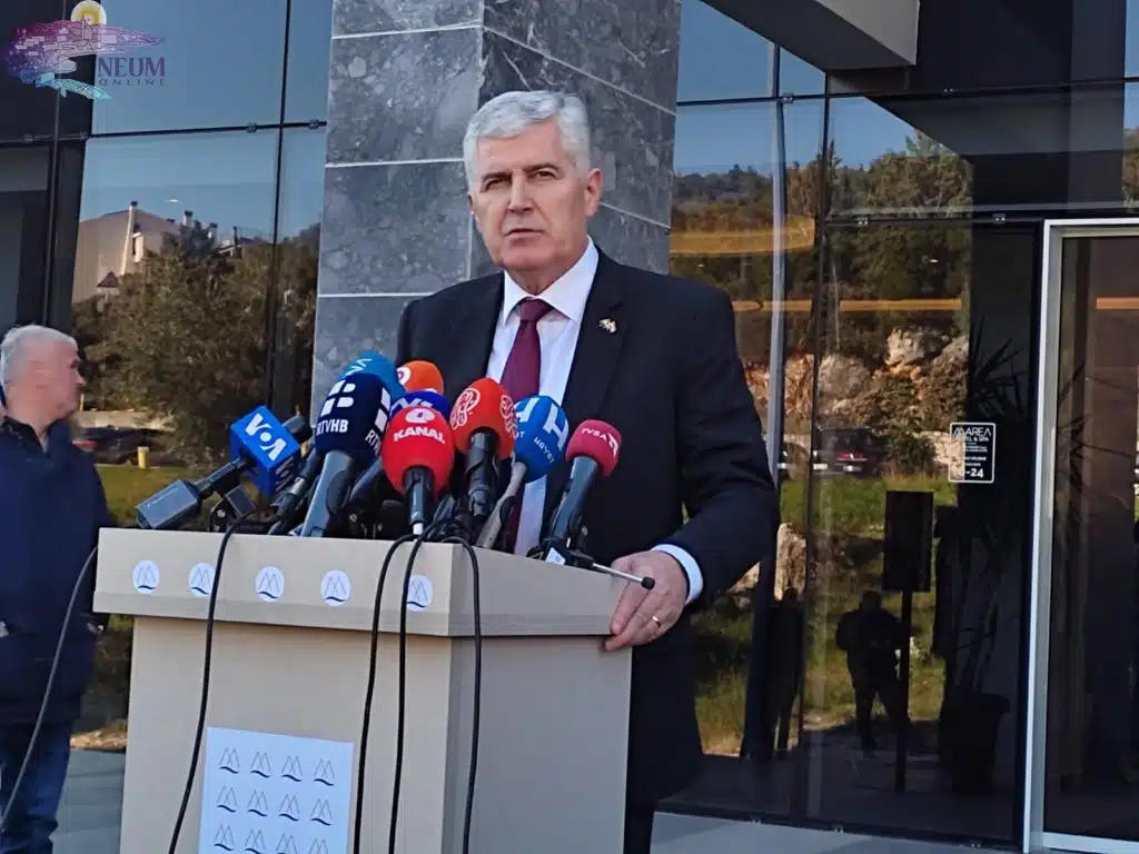 VIDEO| Čović iz Neuma: Treba sačuvati fokus na žurnom uspostavljanju vlasti na svim razinama