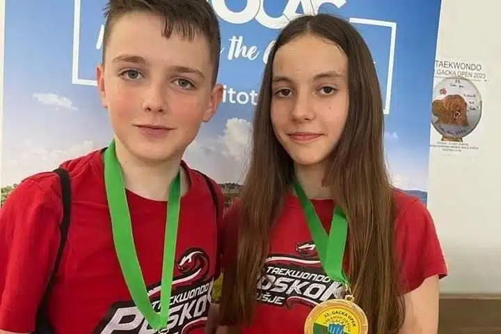 TKD Poskok: Anamarija i Boris zlatni u Otočcu