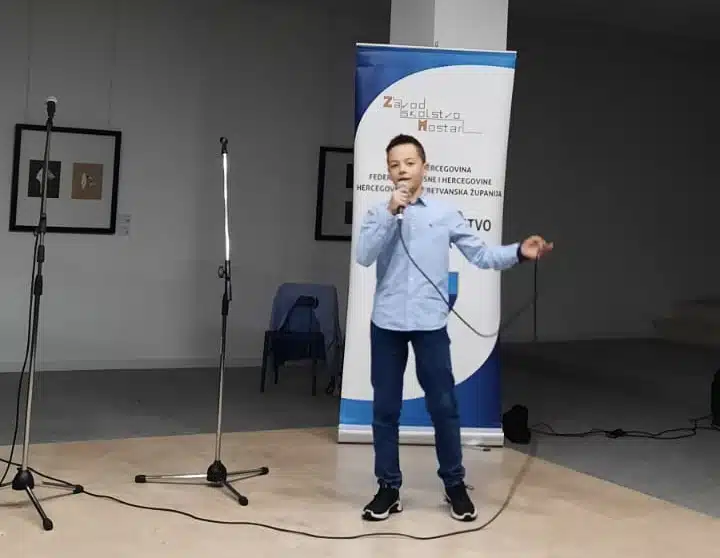 Mihael Mišković osvojio drugo mjesto na glazbenom natjecanju u Mostaru