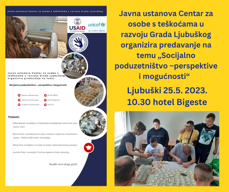Predavanje na temu Socijalnog poduzetništva