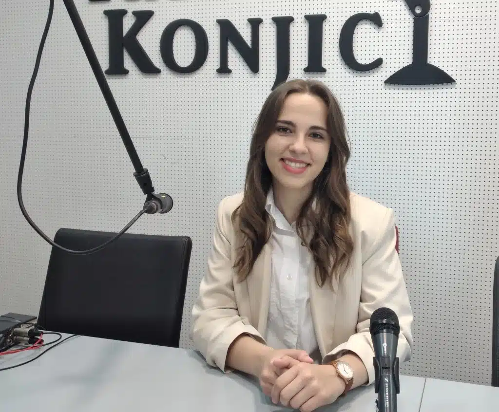 Maida Biber je učenica generacije Srednje škole Konjic u školskoj 2022./2023.godini