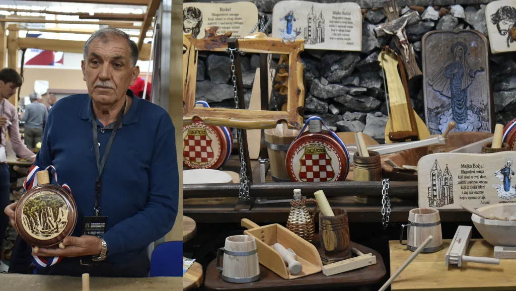 Ante Međugorac iz Klobuka izrađuje sve od drveta „Od čačkalice do zaprežnih kola!“