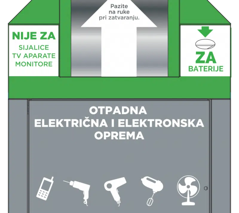 EKOLOŠKA ODRŽIVOST: Postavljeni kontejneri za e-otpad u Tomislavgradu i još 34 općine širom FBiH