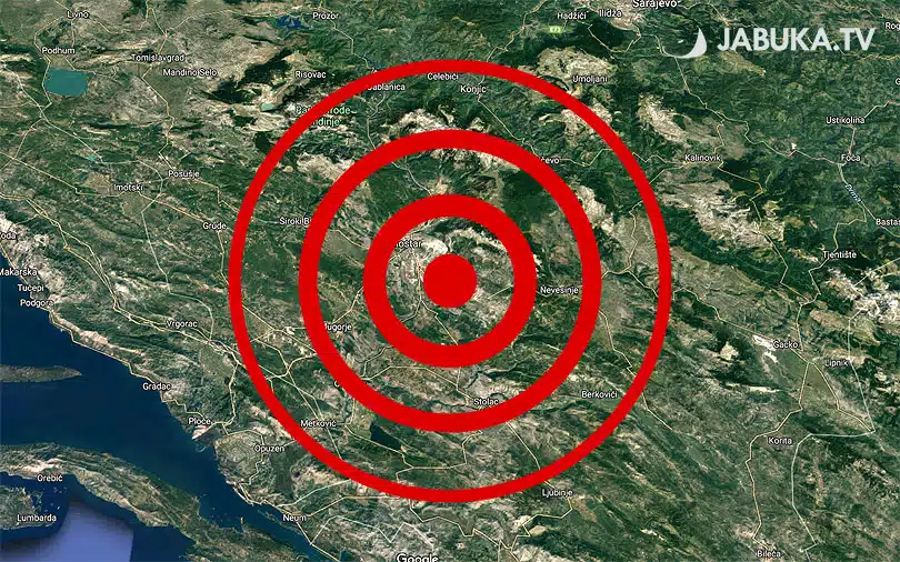 Hercegovina među regijama visokog rizika od potresa