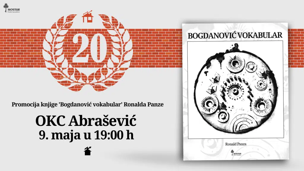 Promocija knjige ‘Bogdanović vokabular’ Ronalda Panze