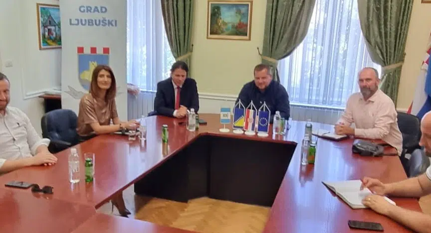 Federalna ministrica prometa i komunikacija Andrijana Katić u radnoj posjeti Ljubuškom