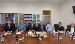 Potpisan ugovor sa Federalnim ministarstvom prostornog uređenja – Sanacija korita potoka "Brina" kod Gradskog vrtića "Pčelice" Fotografija 1