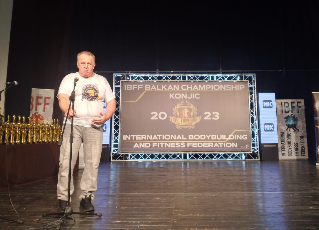 Konjic: Ivan Marinković iz Srbije je šampion Balkanskog prvenstva u bodybuildingu i fitnesu