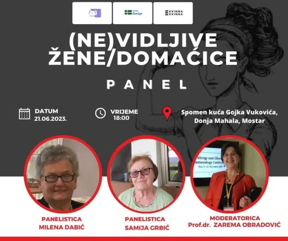 Panel diskusija “(Ne)vidljive žene/domaćice” – Dnevni.ba