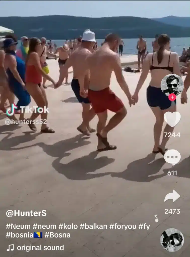 VIDEO | Policija im pokvarila zabavu na plaži u Neumu