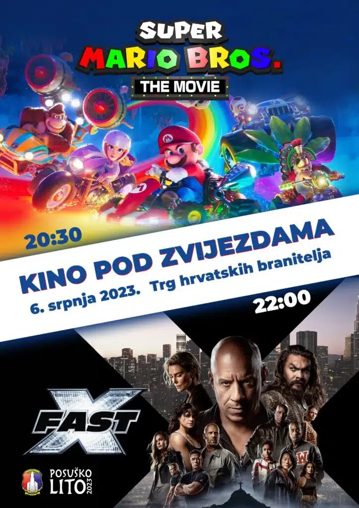 Posuško lito: Ovog četvrtka nas očekuje Kino pod zvijezdama!
