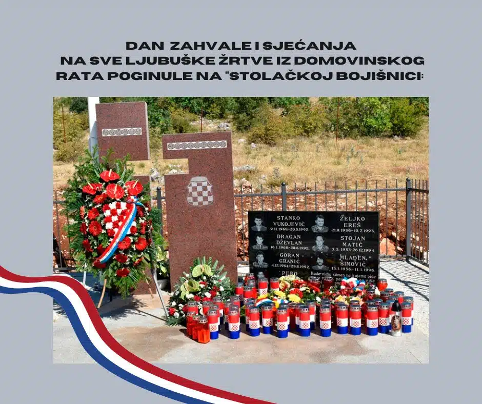 Dan zahvale i sjećanja u nedjelju na Drenovcu