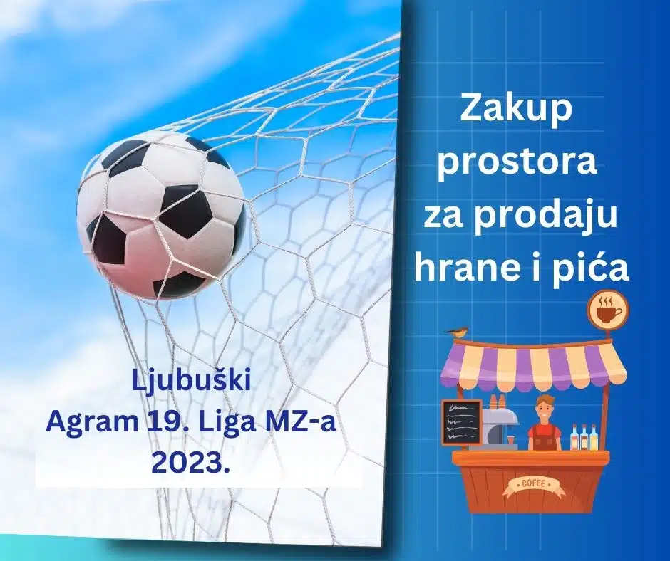 Javni poziv: Ponuda zakupa javnog prostora za prodaju hrane i pića