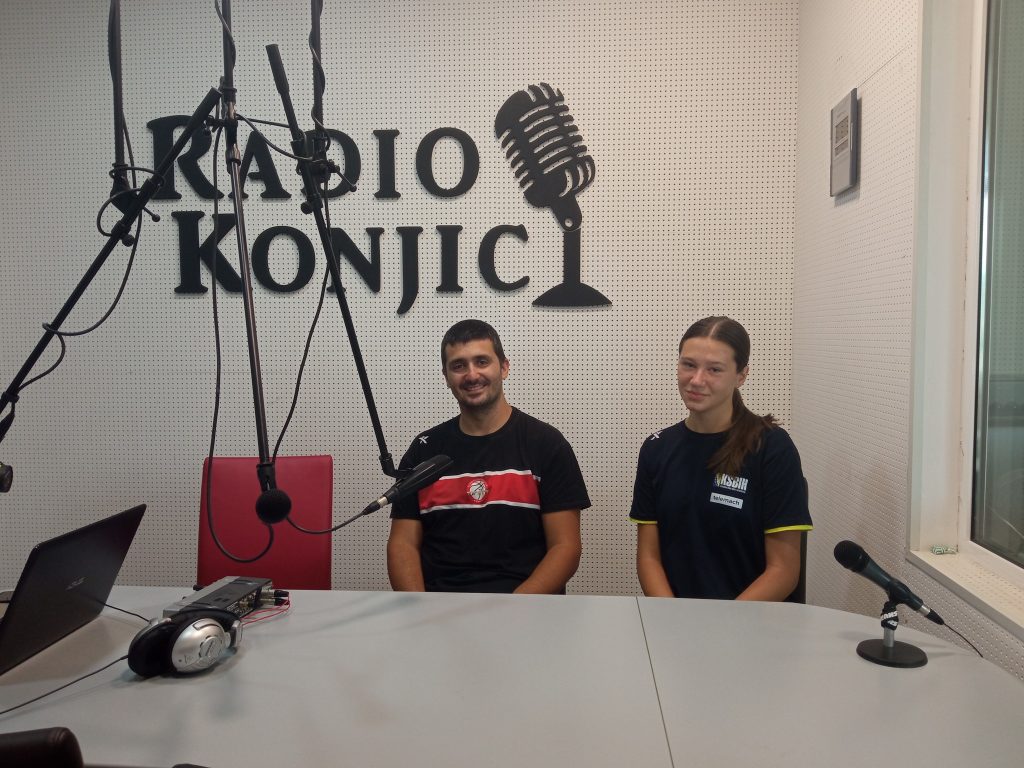 Košarkašica"Konjica" Kanita Kozić ponosna na prvi nastup za Reprezentaciju BiH U18