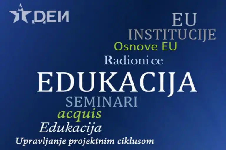 Poziv za sudjelovanje na obukama Direkcije za europske integracije u trećem kvartalu 2023. godine