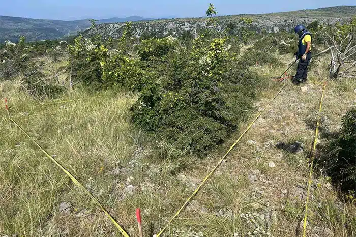 Stolac: Uklonjena minska opasnost s Komanjeg Brda