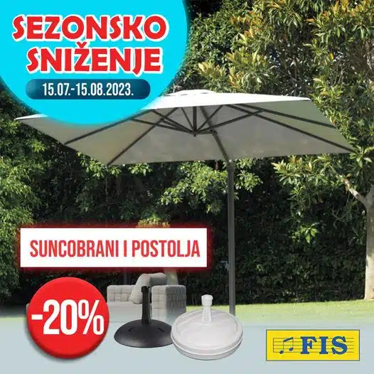 Sezonsko sniženje u FIS-u – za ljetno osvježenje