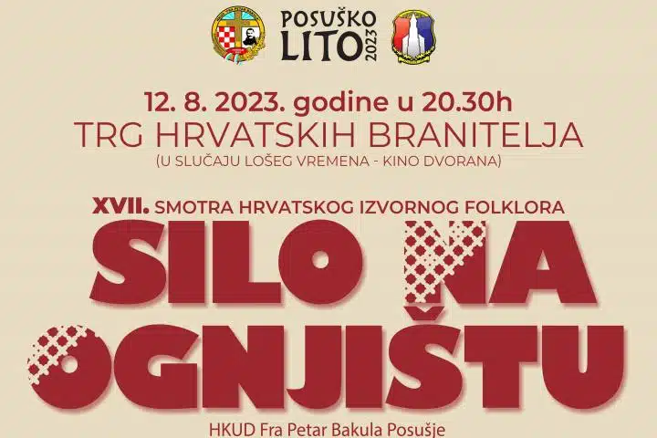 Najava: 17. smotra hrvatskog izvornog folklora u Posušju